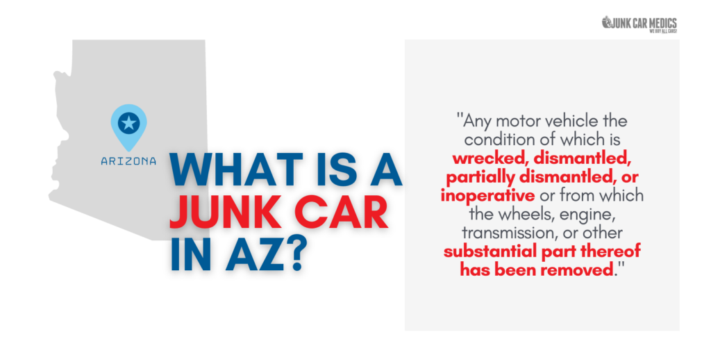 Arizona Junk Car Definition