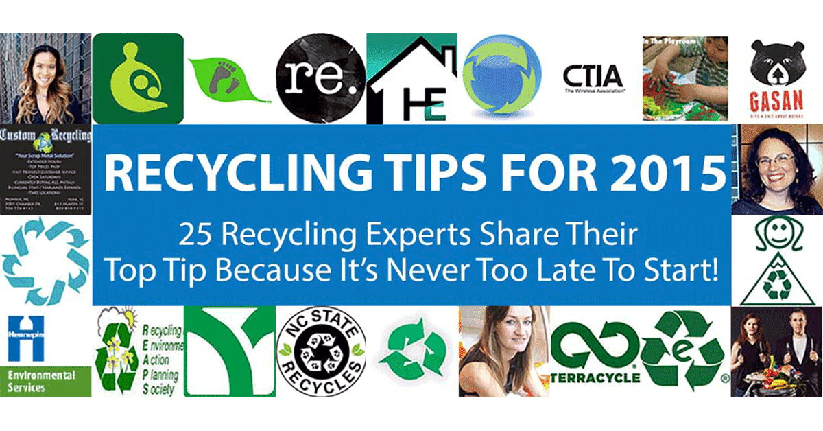 Recycling Tips for 2015