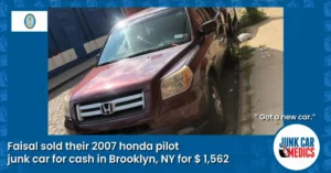 Faisal Got Cash for Junk Cars in Brooklyn