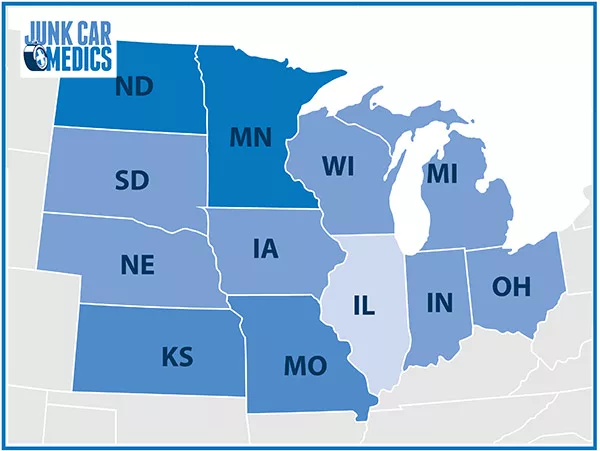 Cash for Junk Cars in the Midwest USA