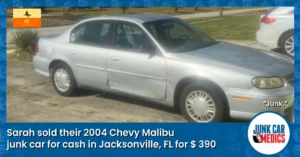 Sarah Sold Her Junk Car for Cash in Jacksonville