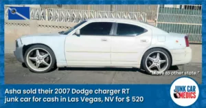 Asha Sold Junk Car for Cash in Las Vegas