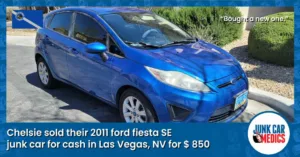 Chelsie Got Cash for Junk Cars in Las Vegas