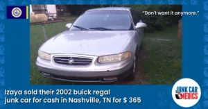 Izaya Junked Her Car in Nashville