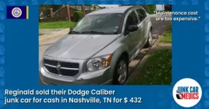 Reginald Junked His Car in Nashville