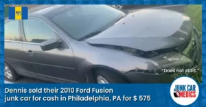 Dennis Sold Junk Car for Cash in Philadelphia