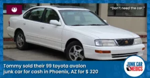 Tommy Received Cash for His Car in Phoenix