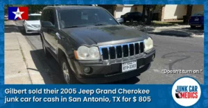 Gilbert Junked His Car in San Antonio