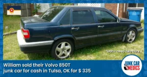 William Sold His Junk Car for Cash in Tulsa